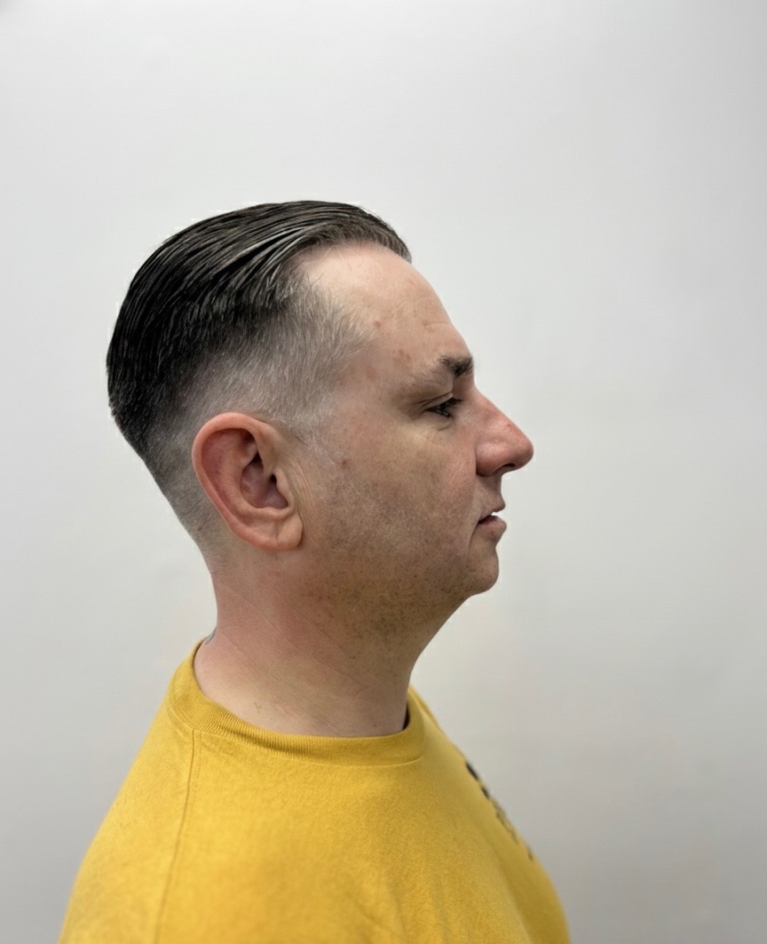 Razor fade by Greg at Modern Rebel Barbershop in Los Angeles